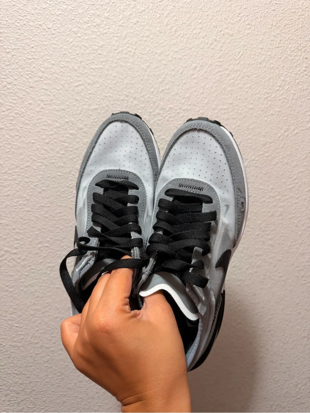 Nike Gray and Black Athletic Sneakers